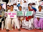 People participate in a protest against the death of 18 year old IIT-B student Darshan Solanki, organised by SFI and DYFI, in Mumbai. People participate in a protest against the death of 18 year old IIT-B student Darshan Solanki, organised by SFI and DYFI, in Mumbai.