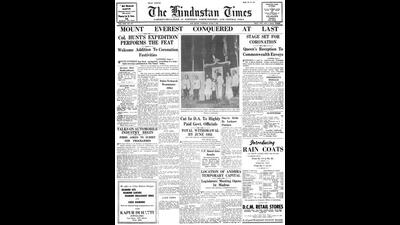 HT This Day: June 2, 1953 -- Mount Everest conquered at last