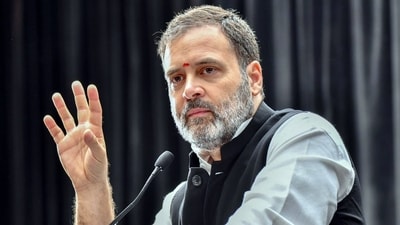 Congress Party leader Rahul Gandhi interacts with the Indian diaspora in San Francisco, California. (ANI) Congress Party leader Rahul Gandhi interacts with the Indian diaspora in San Francisco, California. (ANI)