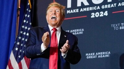 Former US President Donald Trump (AP) Former US President Donald Trump (AP)