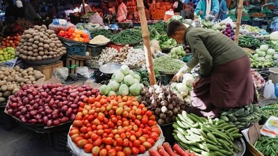 Inflation is measured on the basis of a basket of products and services called the Consumer Price Index (CPI), in which items are divided into 12 major components with different weights. (Reuters/File)