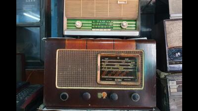 Realising that it was an old radio, I did not expect it to be functional. But, I was pleasantly surprised when it played the most beautifully rendered ‘Welcome to my world’ as I toyed with its controls. (HT File) Realising that it was an old radio, I did not expect it to be functional. But, I was pleasantly surprised when it played the most beautifully rendered ‘Welcome to my world’ as I toyed with its controls. (HT File)