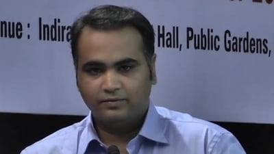 Businessman P Sarath Chandra Reddy Businessman P Sarath Chandra Reddy