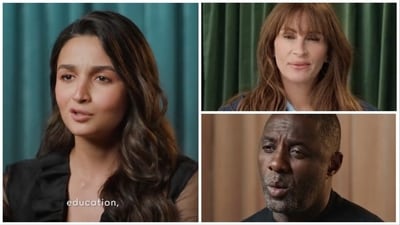 Multiple stars from around the world starred in a new Gucci video. Multiple stars from around the world starred in a new Gucci video.