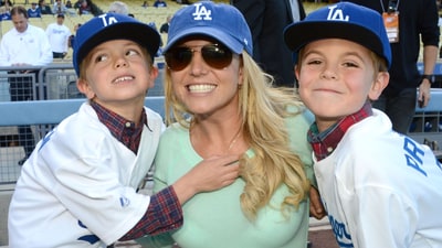 Britney Spears with her sons in a file photo. Britney Spears with her sons in a file photo.