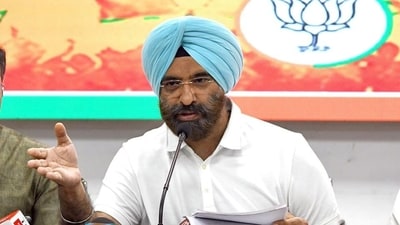 BJP leader Manjinder Singh Sirsa.