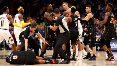 Butler explained that the melee was in the past ahead of the first match of the championship series (Getty Images)