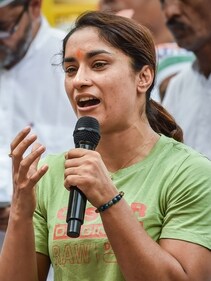 Vinesh Phogat credits her mother to drill into her the importance of speaking up (PTI)