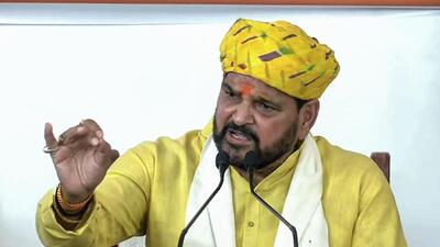 Bharatiya Janata Party (BJP) Member of Parliament Brij Bhushan Sharan Singh. (ANI) Bharatiya Janata Party (BJP) Member of Parliament Brij Bhushan Sharan Singh. (ANI)