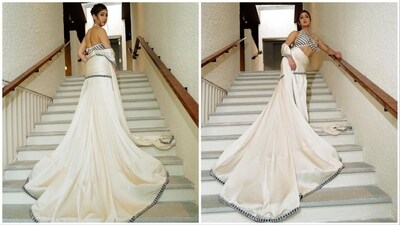Dupatta or pallu design: The design and drape of the dupatta or pallu can enhance the overall look of the saree. Look for unique and intricate patterns, borders, or embroidery on these elements. Experimenting with different draping styles can also add uniqueness to your ensemble. (Instagram/@saraalikhan95)
