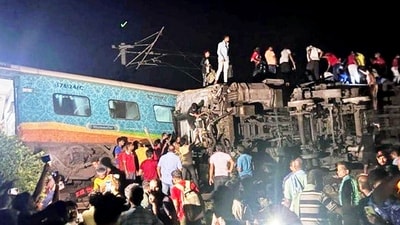Over 200 people were killed and over 900 injured in a multiple train collision in Odisha's Balasore district on June 2. (ANI) Over 200 people were killed and over 900 injured in a multiple train collision in Odisha's Balasore district on June 2. (ANI)