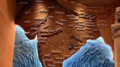 External affairs ministry spokesperson Arindam Bagchi said he will not comment on statements that other political leaders might have made about the mural (Twitter/JoshiPralhad)