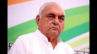 Former Haryana chief minister Bhupinder Singh Hooda (File photo)