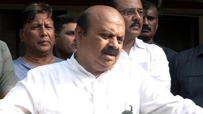 Former chief minister Basavaraj Bommai slammed the Congress government over its five poll promises. (ANI) Former chief minister Basavaraj Bommai slammed the Congress government over its five poll promises. (ANI)