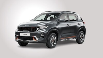 Kia Sonet Aurochs Edition, based on the HTX variant of the sub-compact SUV, has been launched at ₹11.85 lakh (ex-showroom). Kia Sonet Aurochs Edition, based on the HTX variant of the sub-compact SUV, has been launched at ₹11.85 lakh (ex-showroom).