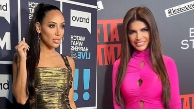 Real Housewives of New Jersey stars Melissa Gorga[ (left) and Teresa Giudice.