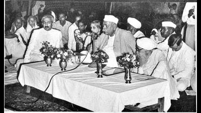 The home minister Govind Ballabh Pant steered the bill in Parliament. (HT Archive) The home minister Govind Ballabh Pant steered the bill in Parliament. (HT Archive)
