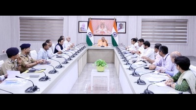 UP chief minister Yogi Adityanath reviewing Yoga Day preparations on June 2. (Sourced) UP chief minister Yogi Adityanath reviewing Yoga Day preparations on June 2. (Sourced)