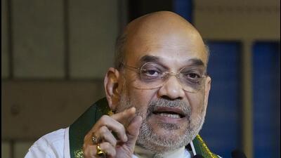 Union home minister Amit Shah directed that a comprehensive software be developed by MHA and NDMA (PTI) Union home minister Amit Shah directed that a comprehensive software be developed by MHA and NDMA (PTI)