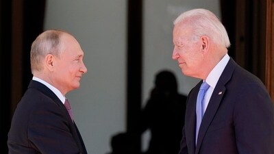 Russian president Vladimir Putin with his US counterpart, Joe Biden (File Photo/AP) Russian president Vladimir Putin with his US counterpart, Joe Biden (File Photo/AP)