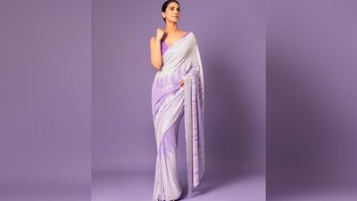 Understand your personal style: Start by understanding your personal style and preferences. Do you prefer traditional or contemporary designs? Are you inclined towards bold and vibrant colors or subtle and pastel shades? Knowing your style will help you narrow down your options. (Instagram/@_vaanikapoor)