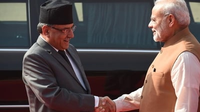 The Nepal premier’s pragmatism and Mr Modi’s accommodation has put the relationship on the right track (AFP) The Nepal premier’s pragmatism and Mr Modi’s accommodation has put the relationship on the right track (AFP)