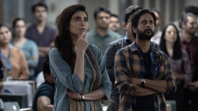 Scoop stars Karishma Tanna as a crime reporter accused of murder. Scoop stars Karishma Tanna as a crime reporter accused of murder.