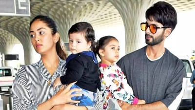 Shahid Kapoor and Mira Rajput have two kids, Misha and Zain. Shahid Kapoor and Mira Rajput have two kids, Misha and Zain.