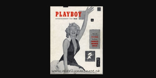 Playboy 1953 Cover (marilynmonroe)