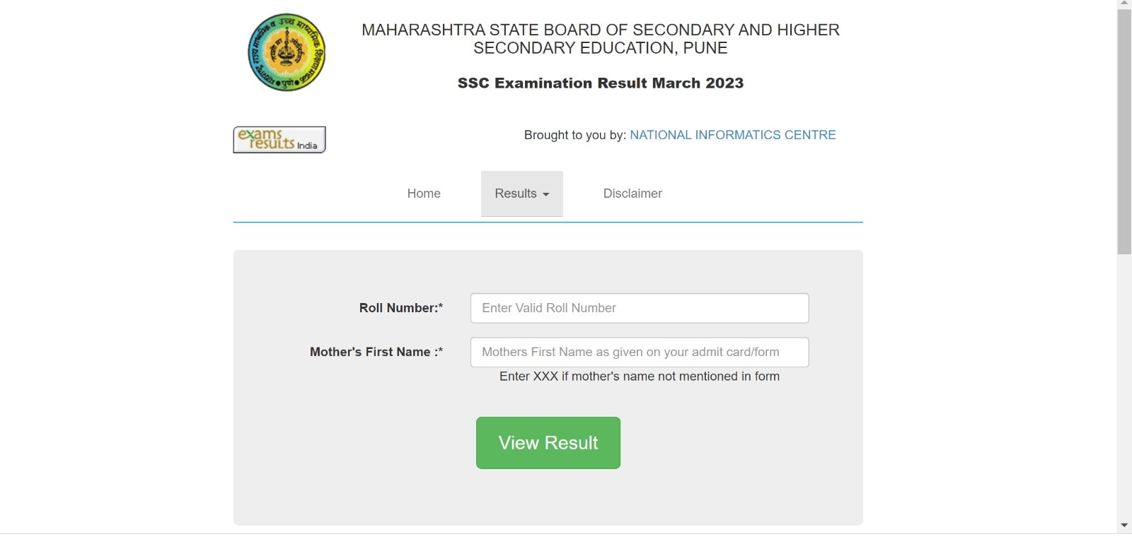 Maharashtra SSC or class 10th result 2023 Maharashtra SSC or class 10th result 2023