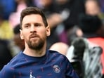 Paris Saint-Germain's Argentinian forward Lionel Messi Paris Saint-Germain's Argentinian forward Lionel Messi