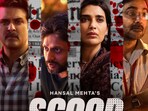 Scoop stars Karishma Tanna, Mohd Zeeshan Ayub and Harman Baweja (Photo: Twitter) Scoop stars Karishma Tanna, Mohd Zeeshan Ayub and Harman Baweja (Photo: Twitter)