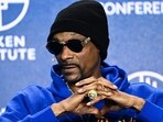US rapper Calvin Cordozar Broadus Jr aka Snoop Dog speaks during the Milken Institute Global Conference in Beverly Hills, California. US rapper Calvin Cordozar Broadus Jr aka Snoop Dog speaks during the Milken Institute Global Conference in Beverly Hills, California.