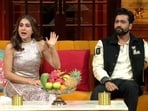 Sara Ali Khan and Vicky Kaushal on The Kapil Sharma Show.