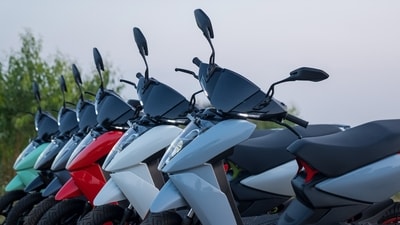 Sitting below the 450X, the 450S comes as the new entry-level electric scooter of the Ather Energy lineup. (Representational image)