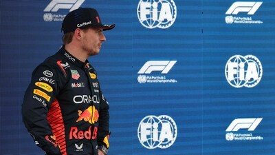 First placed Red Bull's Dutch driver Max Verstappen (AFP) First placed Red Bull's Dutch driver Max Verstappen (AFP)