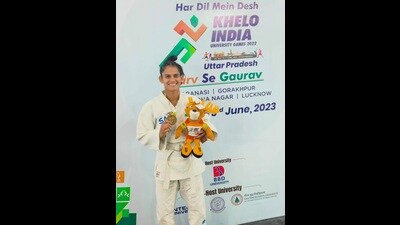 At present, Yadav is training at the Sports Authority of India Judo Centre in Bhopal. (HT Photo) At present, Yadav is training at the Sports Authority of India Judo Centre in Bhopal. (HT Photo)