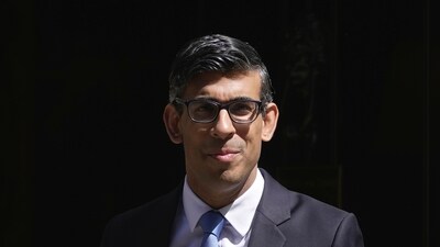 Britain's Prime Minister Rishi Sunak (AP)