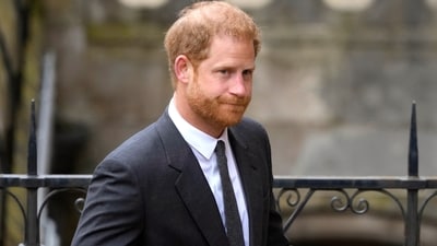 Britain's Prince Harry arrives at the Royal Courts Of Justice in London. (AP) Britain's Prince Harry arrives at the Royal Courts Of Justice in London. (AP)