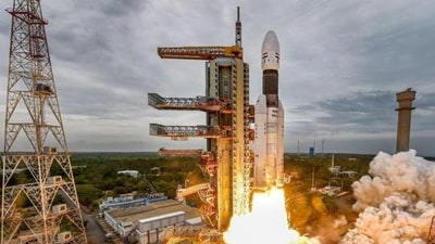 Chandrayaan-2 was successfully launched and inserted into lunar orbit in 2019. (PTI) (HT_PRINT)
