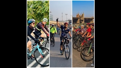 Cyclists across NCR feel strongly about the lack of safety on roads in absence of enough cycling tracks. Cyclists across NCR feel strongly about the lack of safety on roads in absence of enough cycling tracks.
