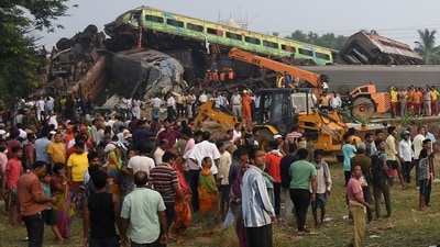 "Deeply saddened to hear the unfortunate news of the train accident in Balasore in Odisha… Hundreds of people lost their lives in the accident… My deepest condolences to the bereaved families… I pray to God that those who were injured in the accident get well soon," Punjab Chief Minister Bhagwant Mann said in a tweet.&nbsp; (REUTERS)