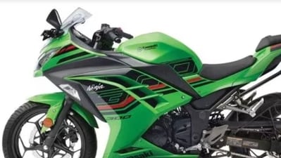 Kawasaki's Nijnja 300 motorcycle (Image courtesy: Kawasaki)