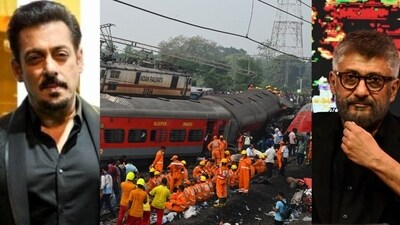 Balasore train accident: Salman Khan and Vivek Agnihotri pay tribute. Balasore train accident: Salman Khan and Vivek Agnihotri pay tribute.