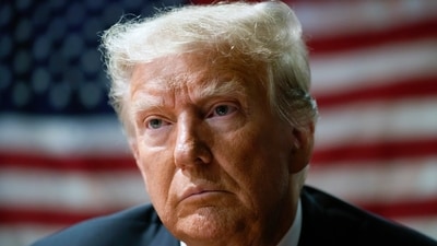 Former President Donald Trump attends an event with supporters at the Westside Conservative Breakfast, in Des Moines, Iowa. (AP) Former President Donald Trump attends an event with supporters at the Westside Conservative Breakfast, in Des Moines, Iowa. (AP)