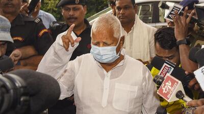 RJD chief Lalu Prasad in Patna. (PTI Photo) RJD chief Lalu Prasad in Patna. (PTI Photo)
