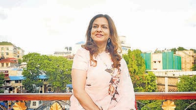 Sangita Jindal has conceptualised and implemented the Victorian Gothic building’s latest restoration (there have been two attempts in the past, in 1995 and 2010). It’s been done on a budget of ₹4 crore, with support from ICICI Foundation, French luxury brand Hermes and others. (HT PHOTO) Sangita Jindal has conceptualised and implemented the Victorian Gothic building’s latest restoration (there have been two attempts in the past, in 1995 and 2010). It’s been done on a budget of ₹4 crore, with support from ICICI Foundation, French luxury brand Hermes and others. (HT PHOTO)