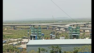 The land allocated for Balaji temple falls in the inter-tidal wetland, say environmental groups (NatConnection Foundation)