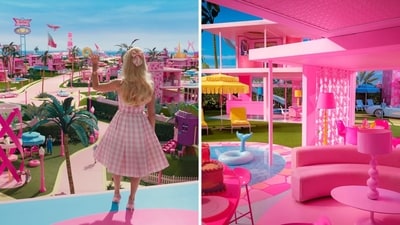 The Barbie movie used so much pink paint on set that it caused an international shortage.