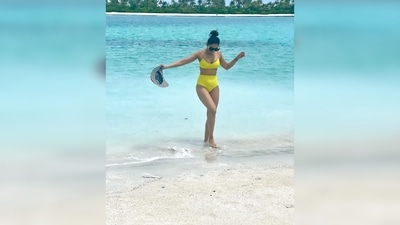Sharing a slew of images, Rakul Preet captioned her post, “Chirpy and happy.” (Instagram/@rakulpreet) Sharing a slew of images, Rakul Preet captioned her post, “Chirpy and happy.” (Instagram/@rakulpreet)